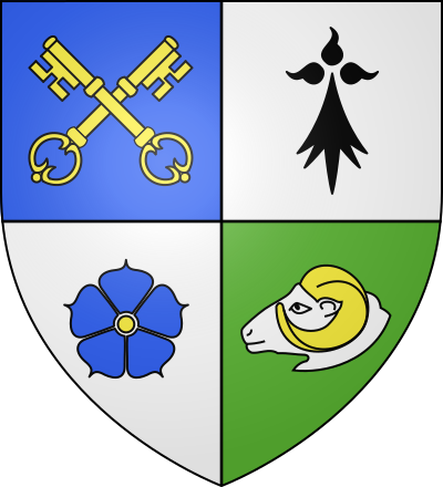 Blason de la commune Irvillac
