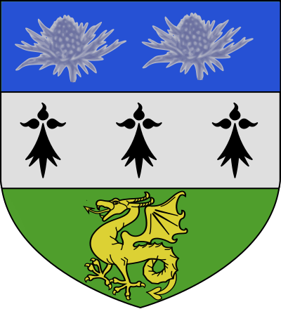 Blason de la commune Lampaul-Ploudalmézeau