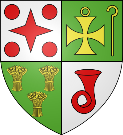 Blason de la commune Laz
