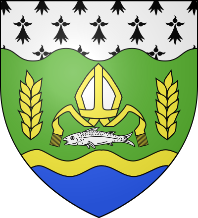 Blason de la commune Plomodiern