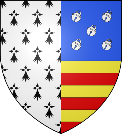 Blason de la commune Ploudalmézeau