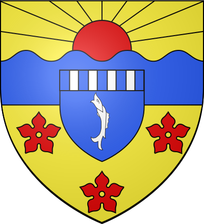 Blason de la commune Ploumoguer