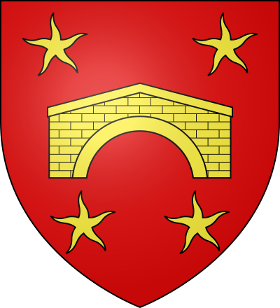 Blason de la commune Pont-de-Buis-lès-Quimerch