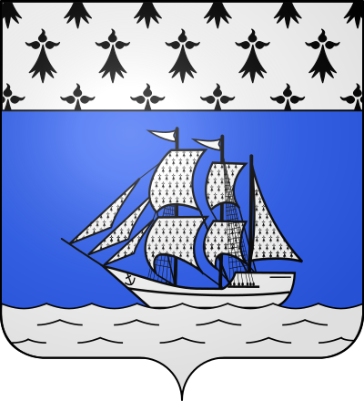 Blason de la commune Roscoff