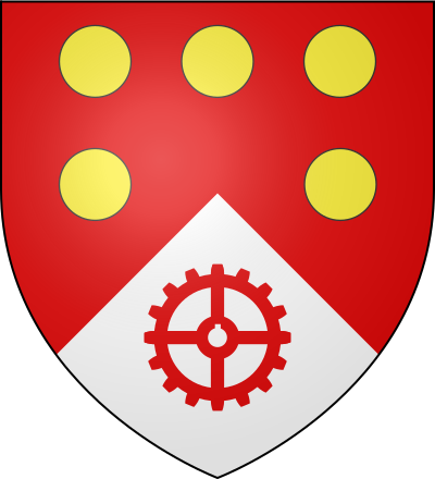 Blason de la commune Saint-Martin-des-Champs