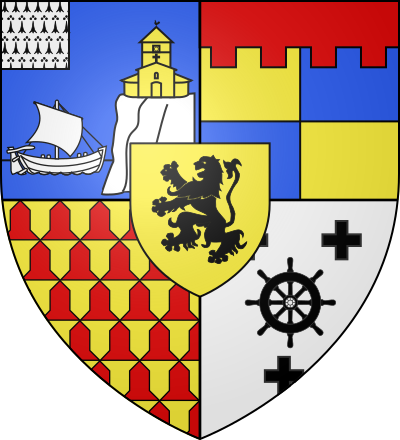 Blason de la commune Tréglonou