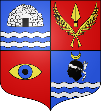 Blason de la commune Argiusta-Moriccio