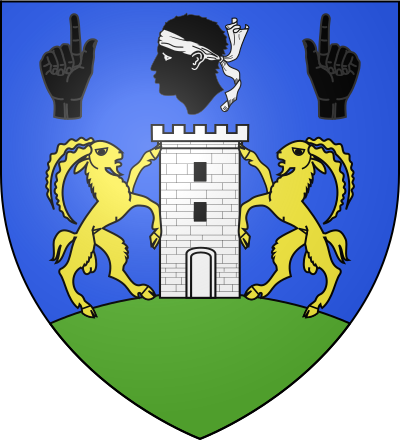 Blason de la commune Sartène