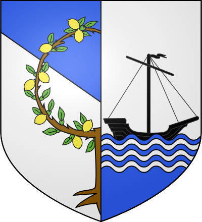Blason de la commune Nonza