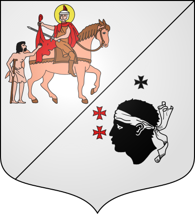 Blason de la commune San-Martino-di-Lota