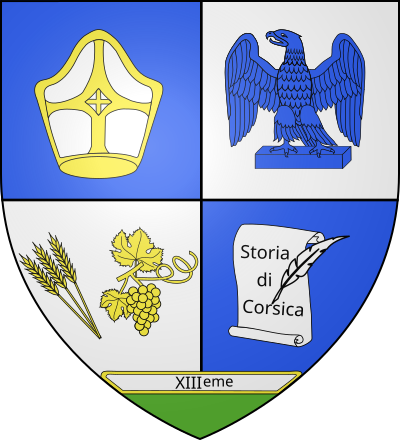 Blason de la commune Vescovato