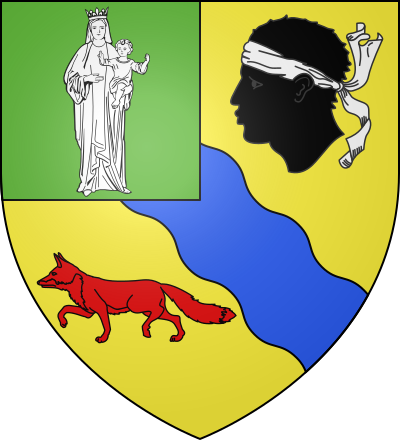 Blason de la commune Volpajola