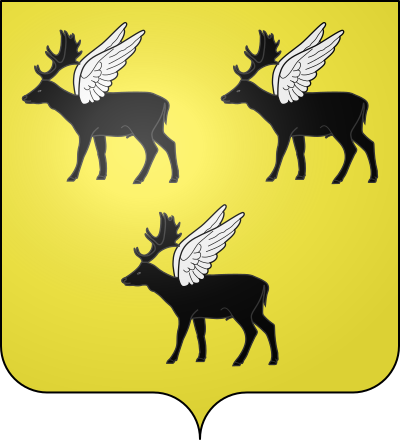 Blason de la commune Alzon