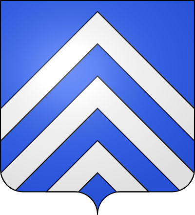 Blason de la commune Blandas