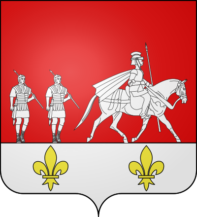 Blason de la commune Blauzac