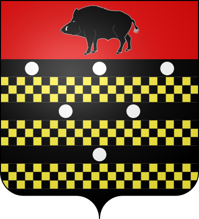 Blason de la commune Boissières