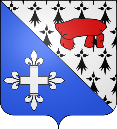 Blason de la commune Bordezac