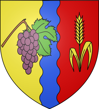 Blason de la commune Canaules-et-Argentières