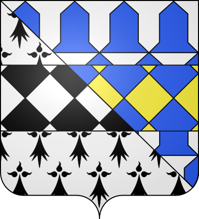Blason de la commune Cannes-et-Clairan