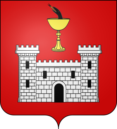 Blason de la commune Carnas