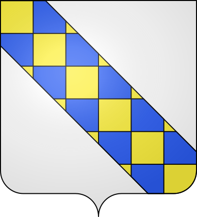 Blason de la commune Castillon-du-Gard