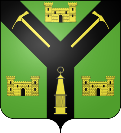 Blason de la commune La Grand-Combe