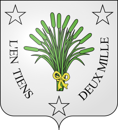 Blason de la commune Jonquières-Saint-Vincent