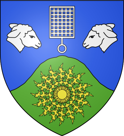 Blason de la commune Lanuéjols