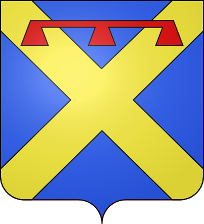 Blason de la commune Laudun-l'Ardoise