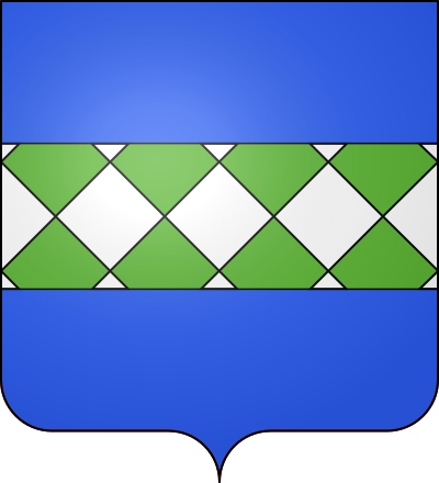 Blason de la commune Laval-Pradel