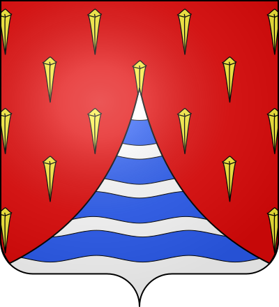 Blason de la commune Le Martinet
