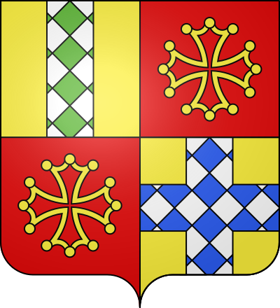 Blason de la commune Montaren-et-Saint-Médiers