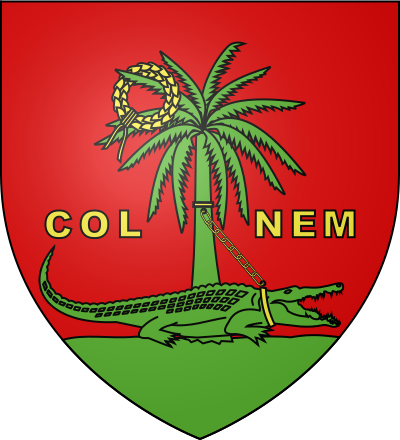 Blason de la commune Nîmes