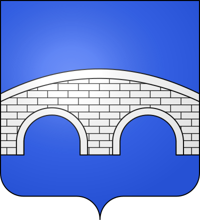 Blason de la commune Pompignan