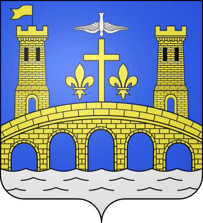 Blason de la commune Pont-Saint-Esprit