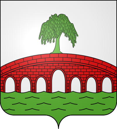 Blason de la commune Quissac