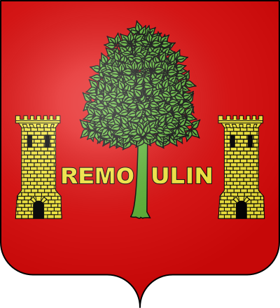 Blason de la commune Remoulins