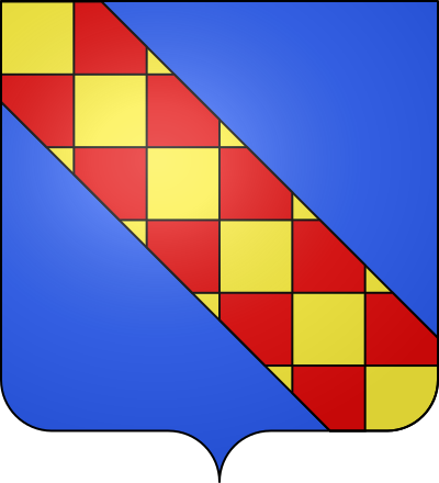 Blason de la commune Rochefort-du-Gard