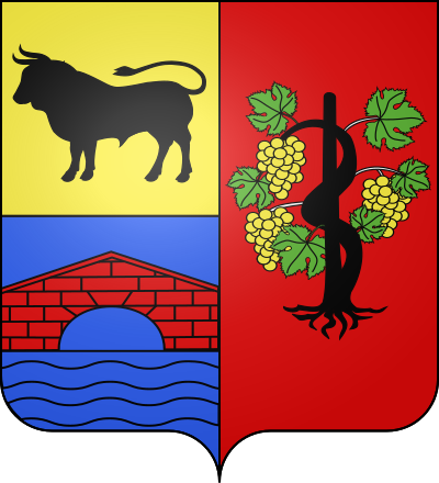 Blason de la commune Rodilhan