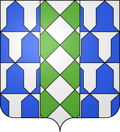Blason de la commune Saint-Chaptes