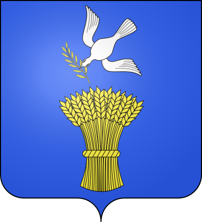 Blason de la commune Saint-Denis