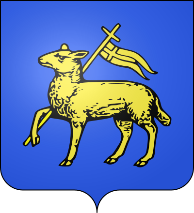 Blason de la commune Saint-Mamert-du-Gard