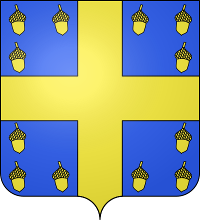 Blason de la commune Saint-Nazaire-des-Gardies