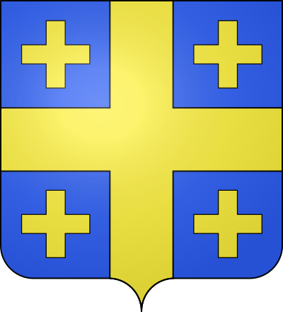 Blason de la commune Sainte-Croix-de-Caderle