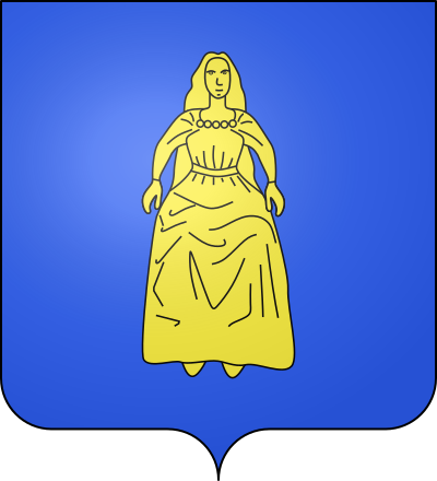 Blason de la commune Saumane