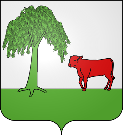 Blason de la commune Vauvert