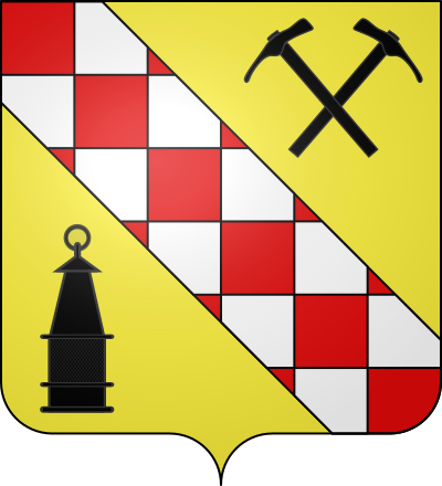 Blason de la commune La Vernarède