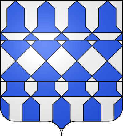 Blason de la commune Vic-le-Fesq