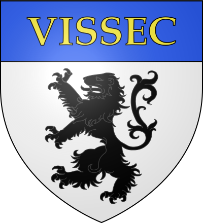 Blason de la commune Vissec