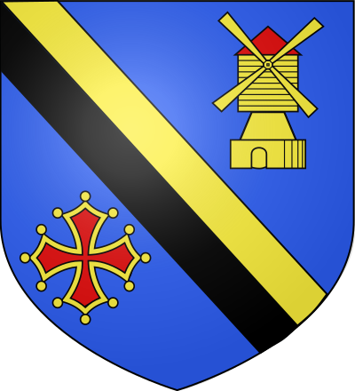 Blason de la commune Beaupuy